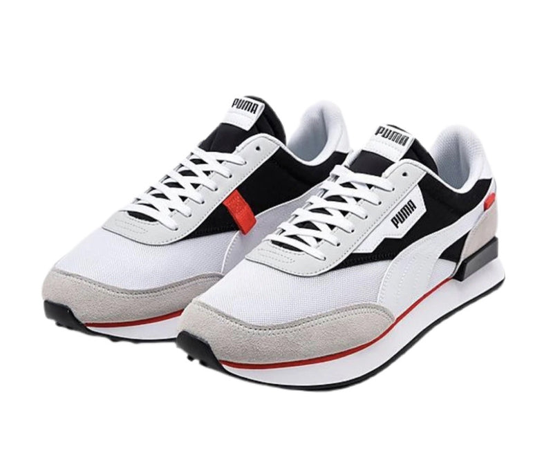 Puma (white/red “rider core sneaker)