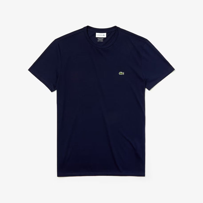 Lacoste (Men's Crew Neck Pima Cotton Jersey navy T-Shirt)