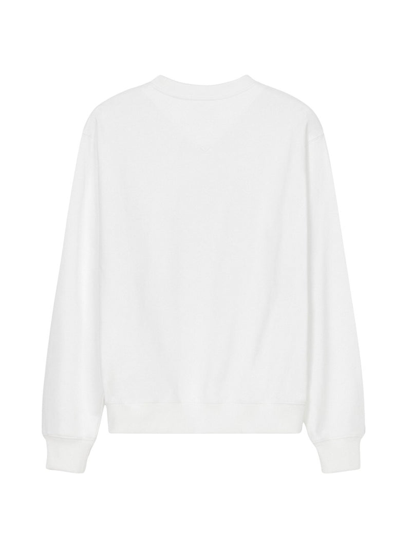 Kenzo (white k-tiger oversized sweatshirt)