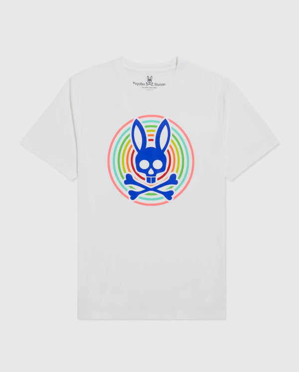 Psycho bunny (white mens Andrew t-shirt)