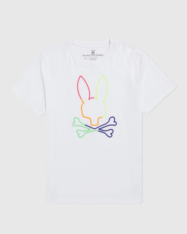 Psycho bunny (white mens leo bunny t-shirt)