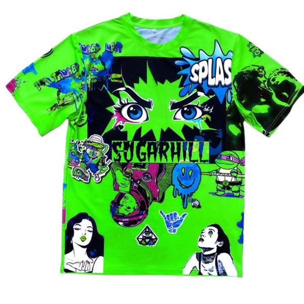 Sugar hill (green crewneck t-shirts)