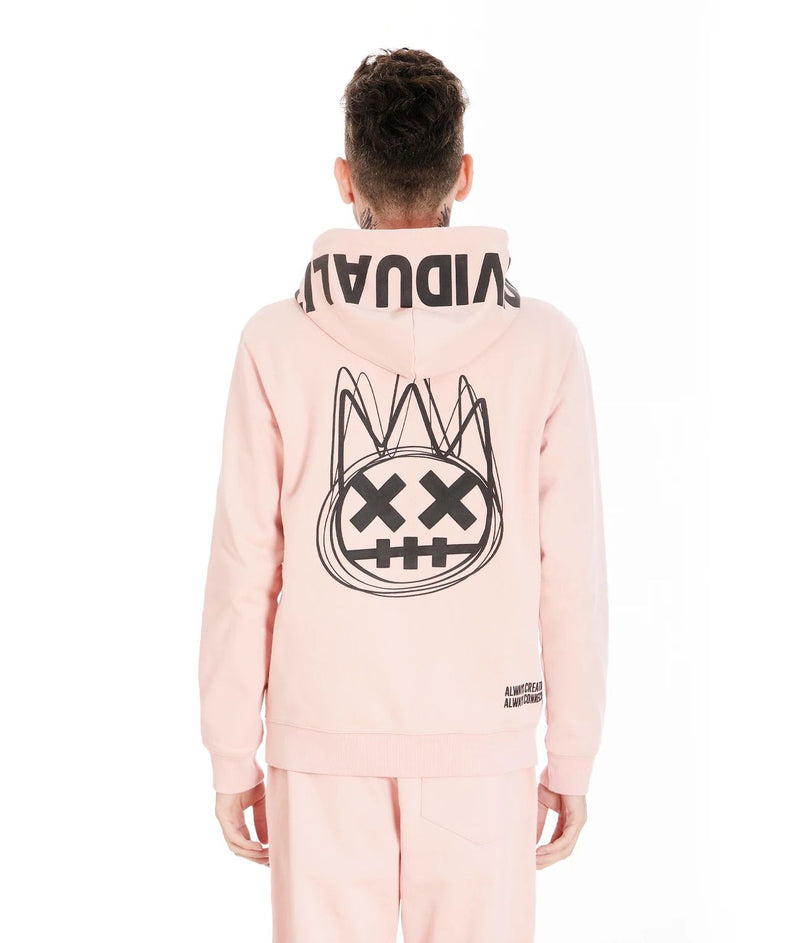 Cult of individuality (salmon pull over hoodie)