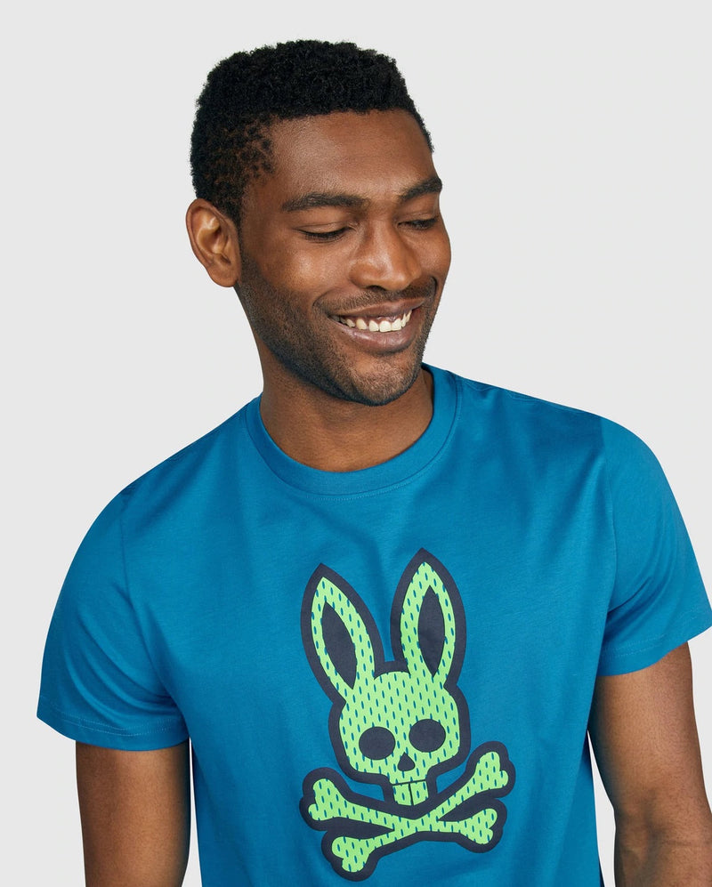 Psycho bunny (blue clay mens Jordan mesh t-shirt)