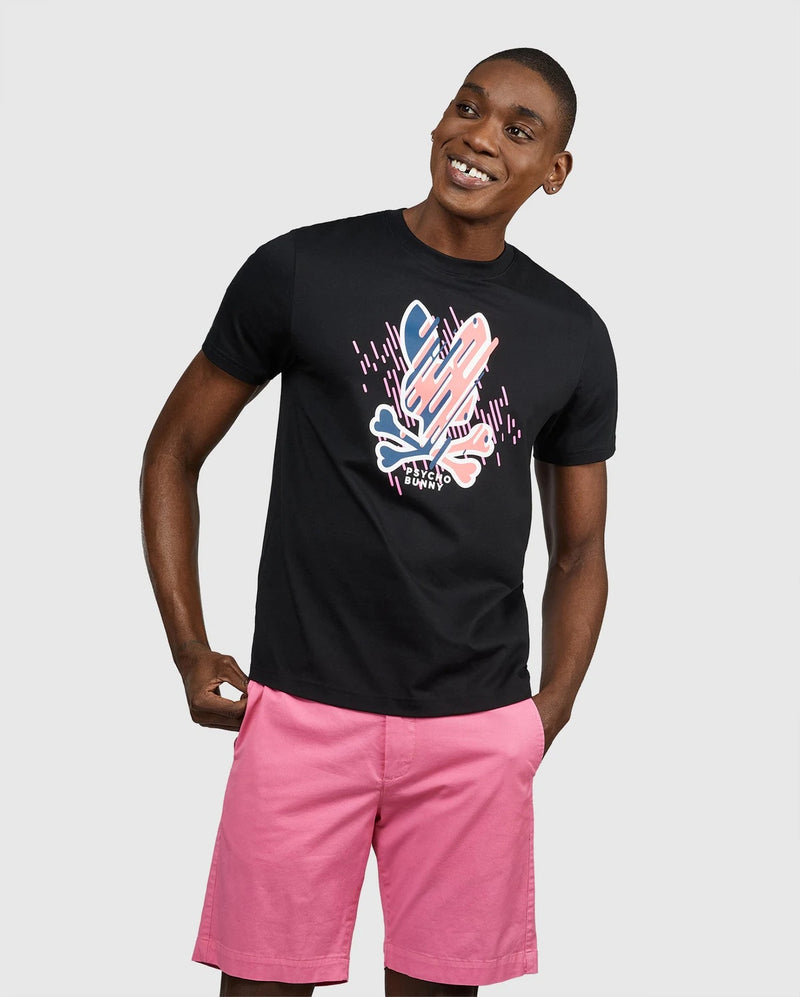 Psycho bunny (black mens Carson t-shirt)