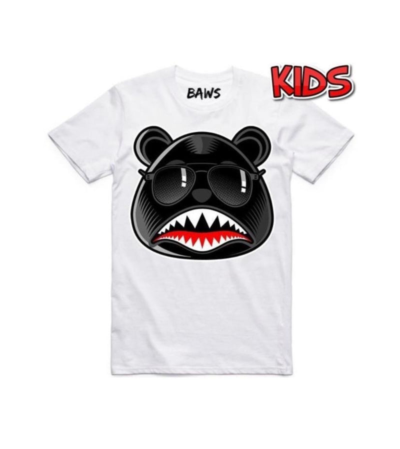 Baws (kids white/Red tee)