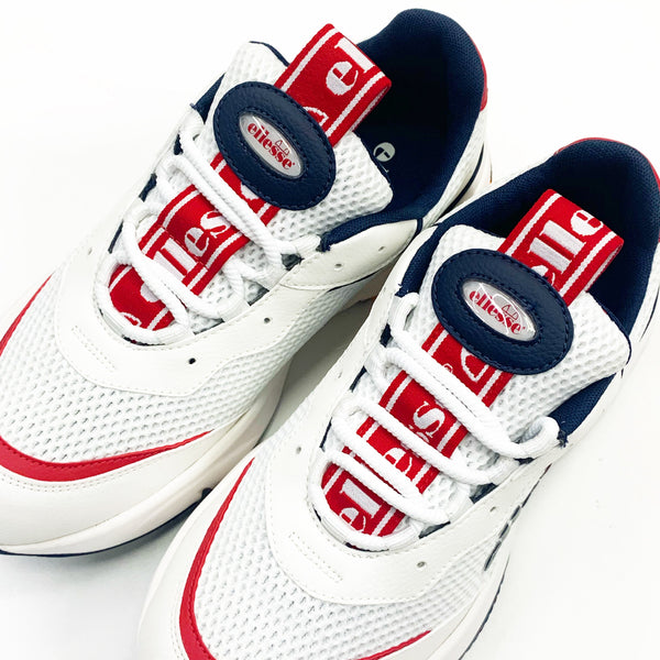 Ellesse men’s (white/red/navy sneakers)