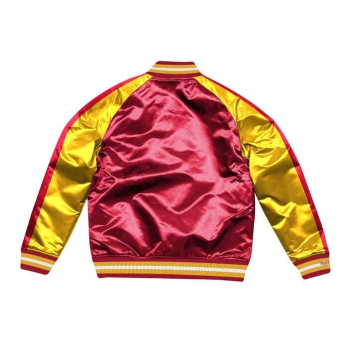 Mitchell & ness (red/yellow home town champs stain jacket)