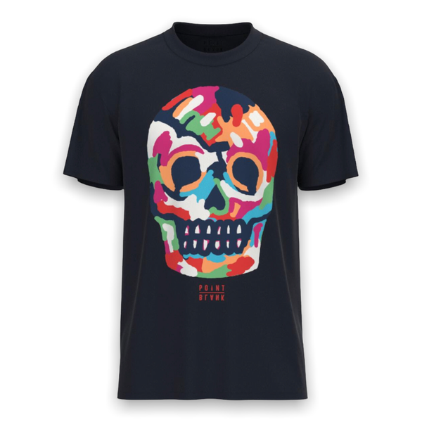 Point blank (navy “jungle fever skull t-shirt)