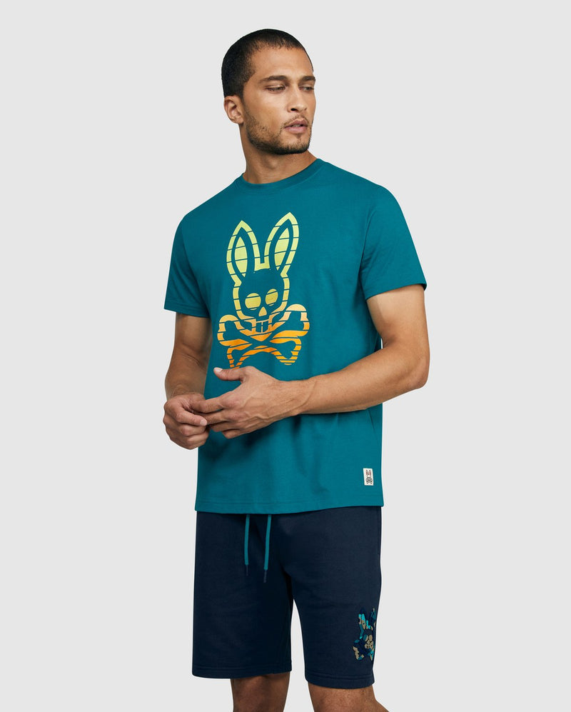 Psycho bunny (men’s harbor blue kentmere graphic t-shirt)