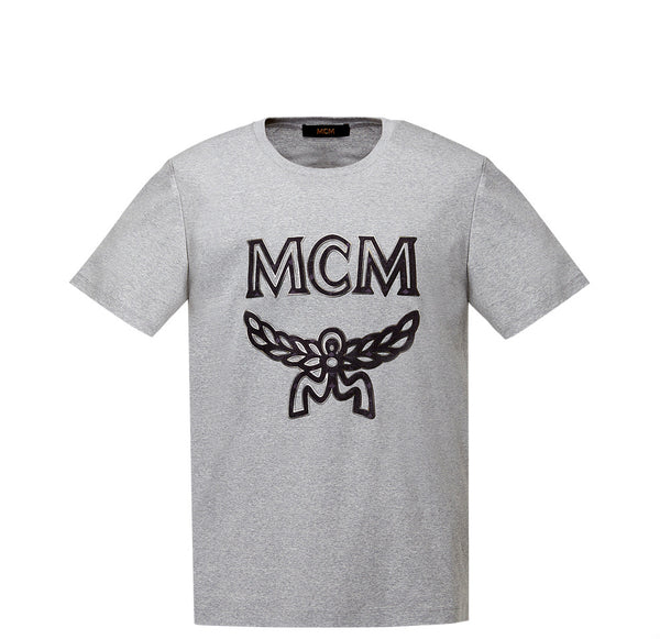MCM (Grey Men's Logo crewneck T-Shirt)