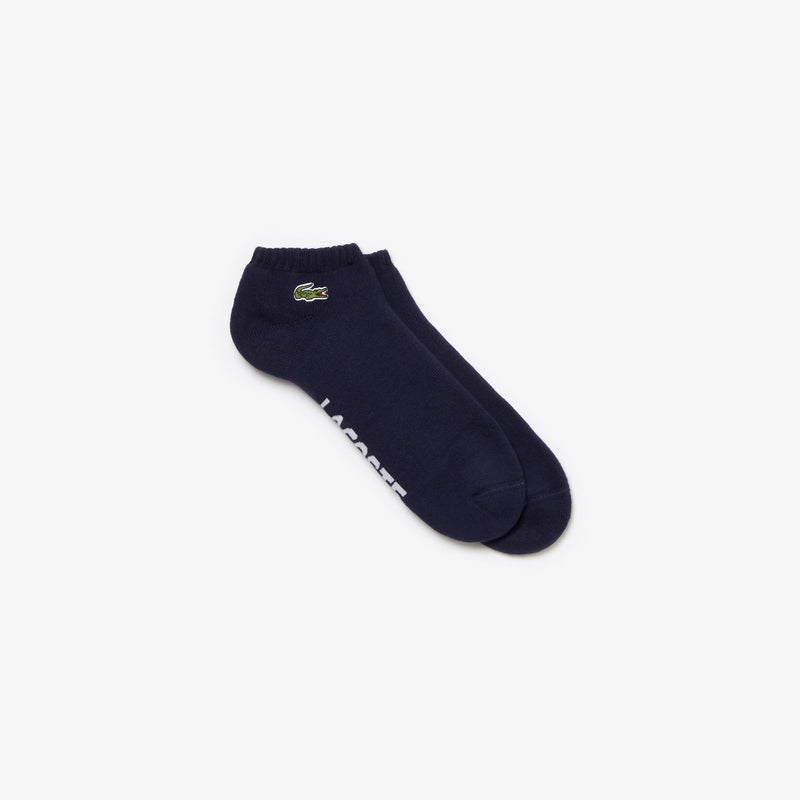 LACOSTE (Men's Navy/white Sport Low Cut Socks)