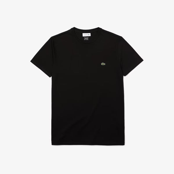 Lacoste (Men's Crew Neck Pima Cotton Jersey black T-Shirt)