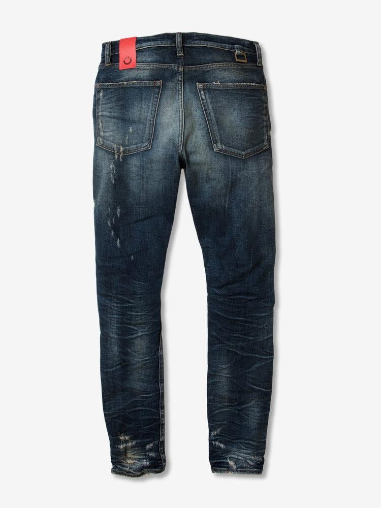 ARTMEETSCHAOZ (dark blue wash jeans)