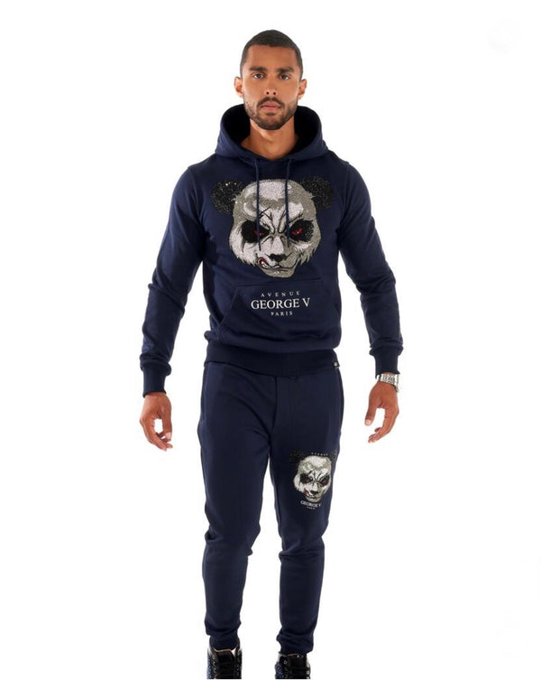 Avenue George (navy “evil panda jogging set)