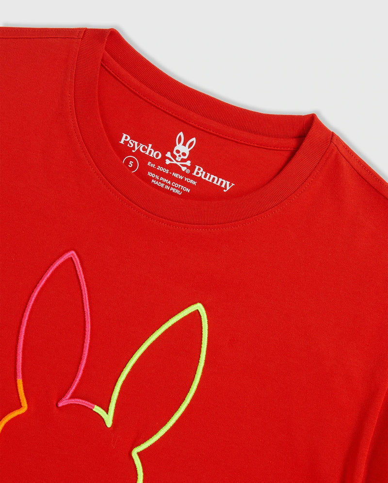 Psycho bunny (red spice mens leo bunny t-shirt)
