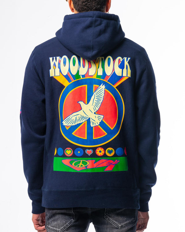 Sugar hill (navy “ Woodstock hoodie)