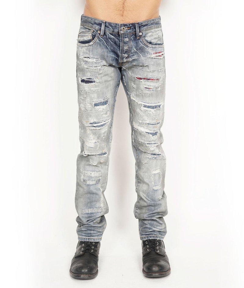 Cult of individuality (light blue /multi cut wash Jean)