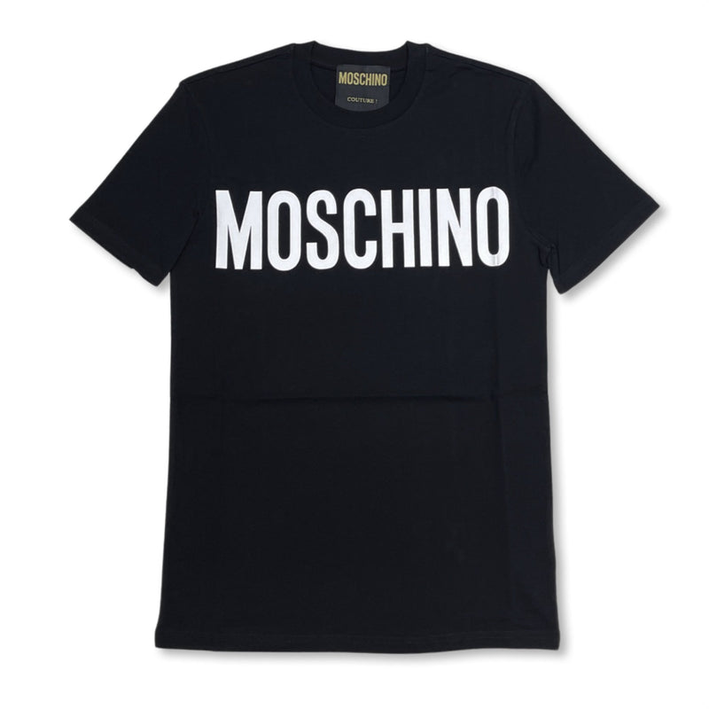 Moschino (black jesey t-shirt with logo)