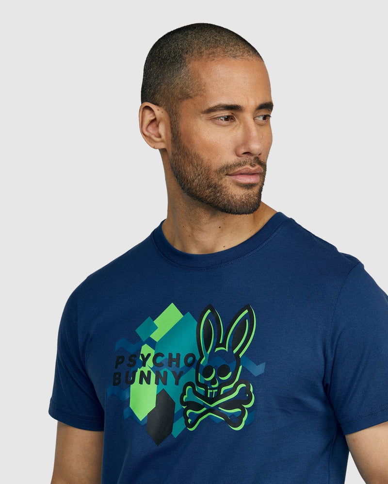 Psycho bunny (dusk blue mens Everett t-shirt)