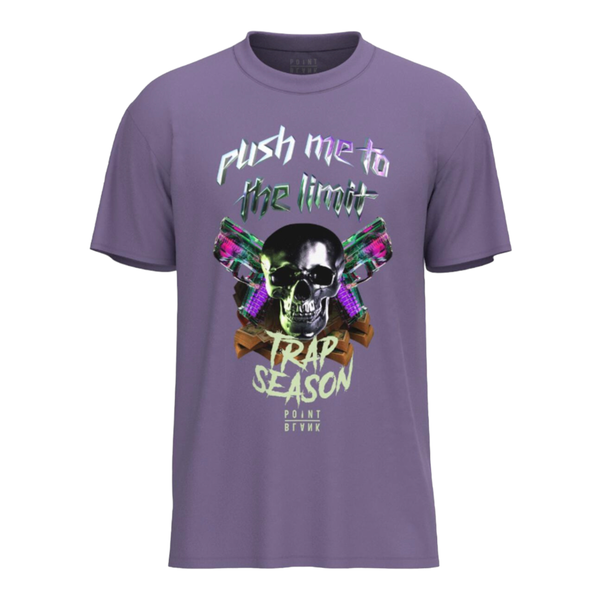 Point blank (mauve “push me to the limit t-shirt)