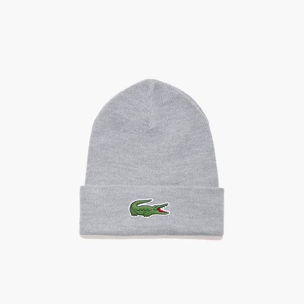 Lacoste (Mens grey beanie blend – Vip Clothing Stores