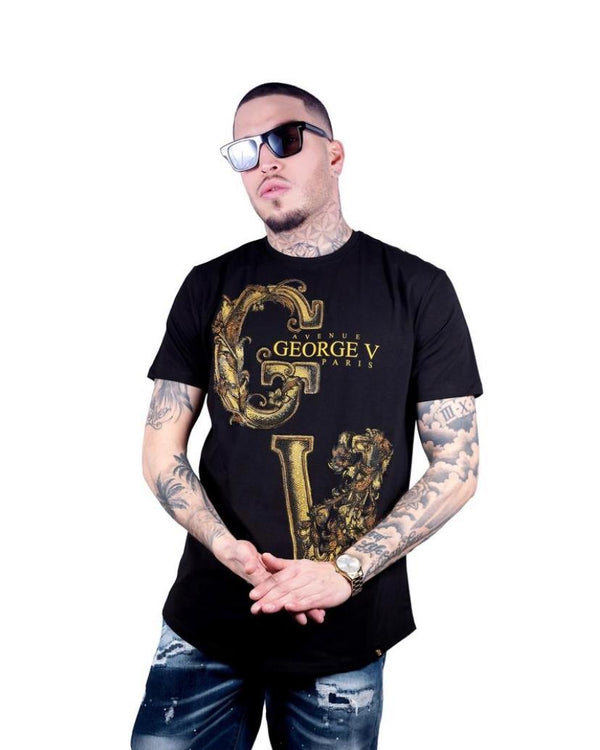 Avenue George (black/gold crewneck t-shirts)