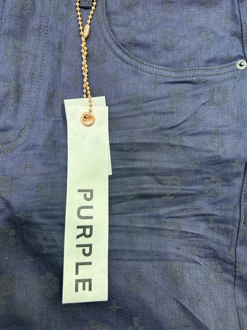 Shop Purple Brand Monogram Jacquard Skinny Jeans | Saks Fifth Avenue