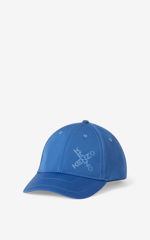 Kenzo (French blue sport  'Little X' baseball cap)
