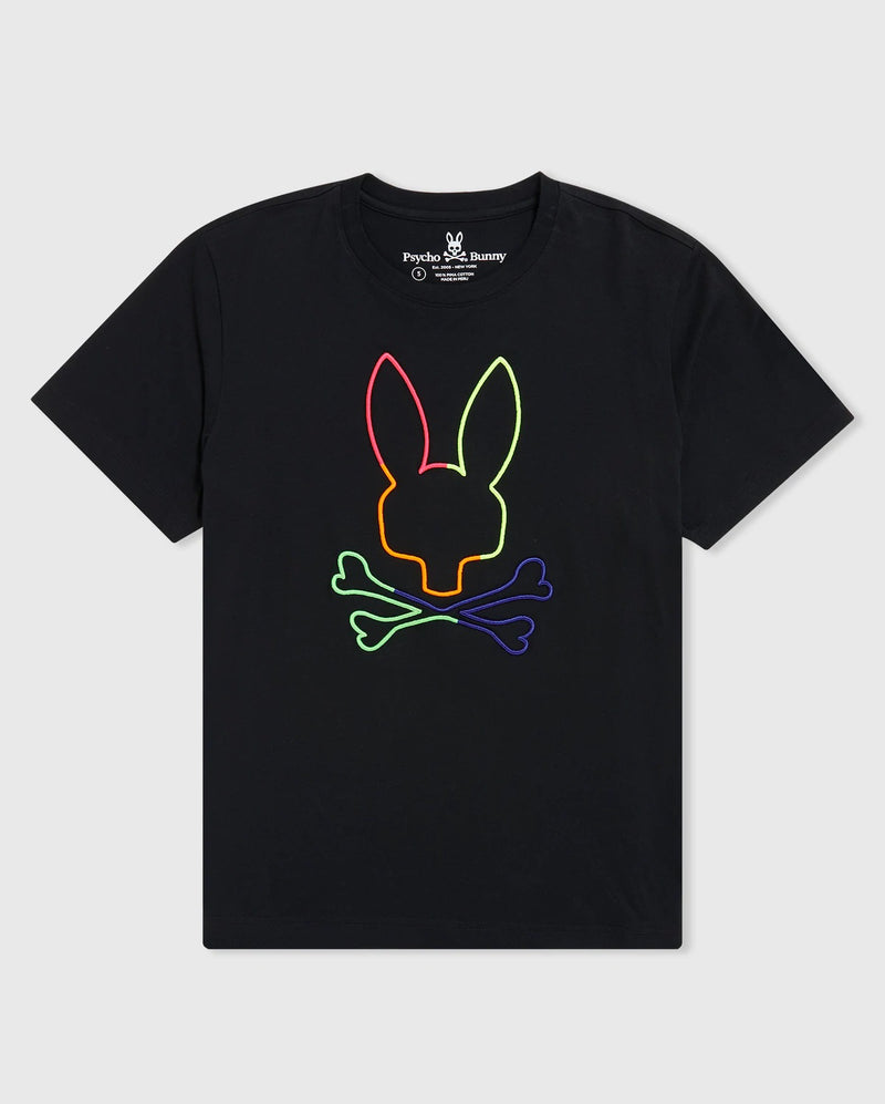 Psycho bunny (black mens big and tall Leo bunny t-shirt)