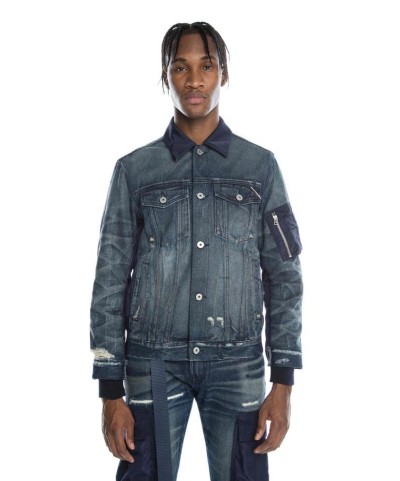 Cult of individuality (blue DENIM JACKET IN SYNC)