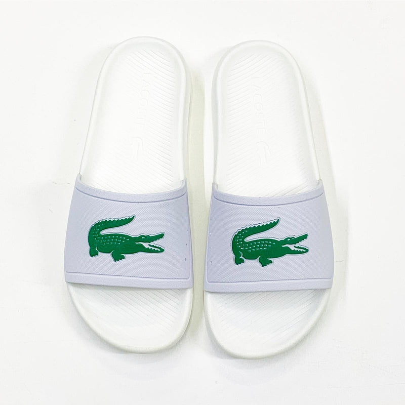 Lacoste (men’s white croc slides)