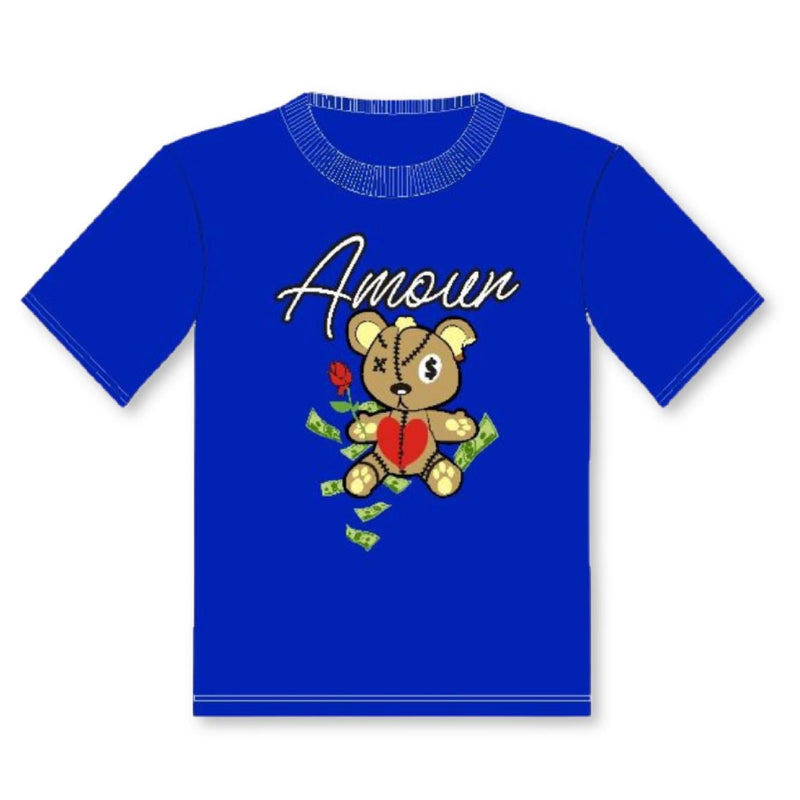 Focus (royal blue amour crewneck t-shirt)