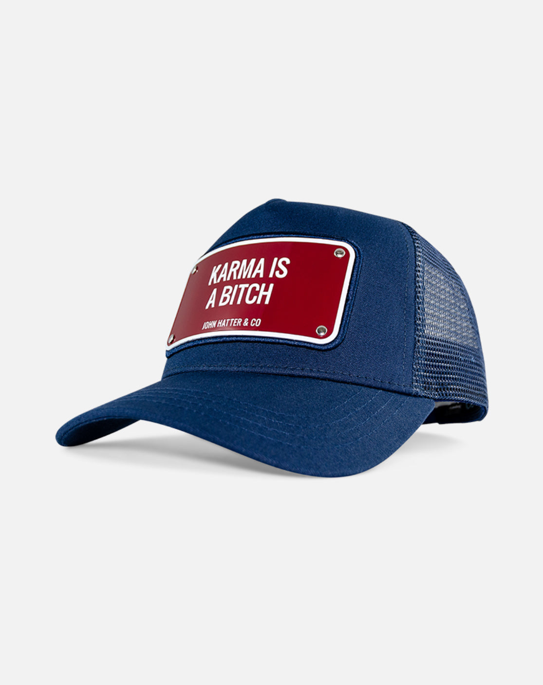 John Hatter & Co Navy Karma Trucker Hat
