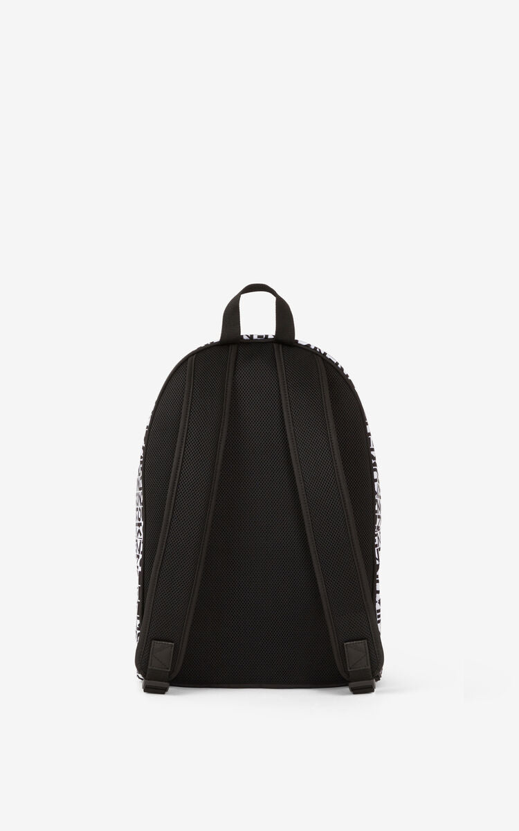 Kenzo (white/black “kenzo repeat backpack)