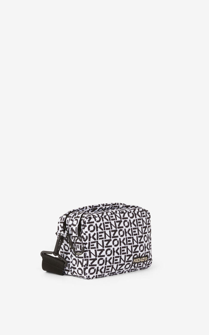 【GINGER掲載商品】 Kenzo (white/black kenzo repeat bag) – Vip Clothing Stores バッグ