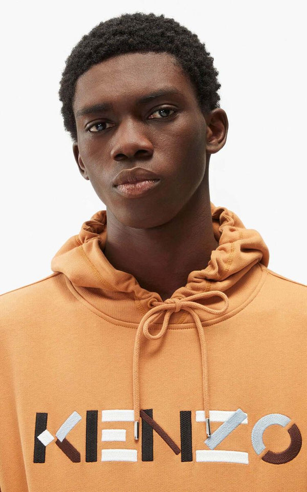 Kenzo (paprika multicolor “kenzo logo oversized hoodie )