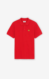 Kenzo Tiger Capsule Polo Shirt Red