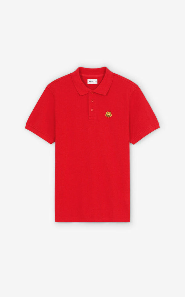 Kenzo (red tiger capsule tiger polo shirt )