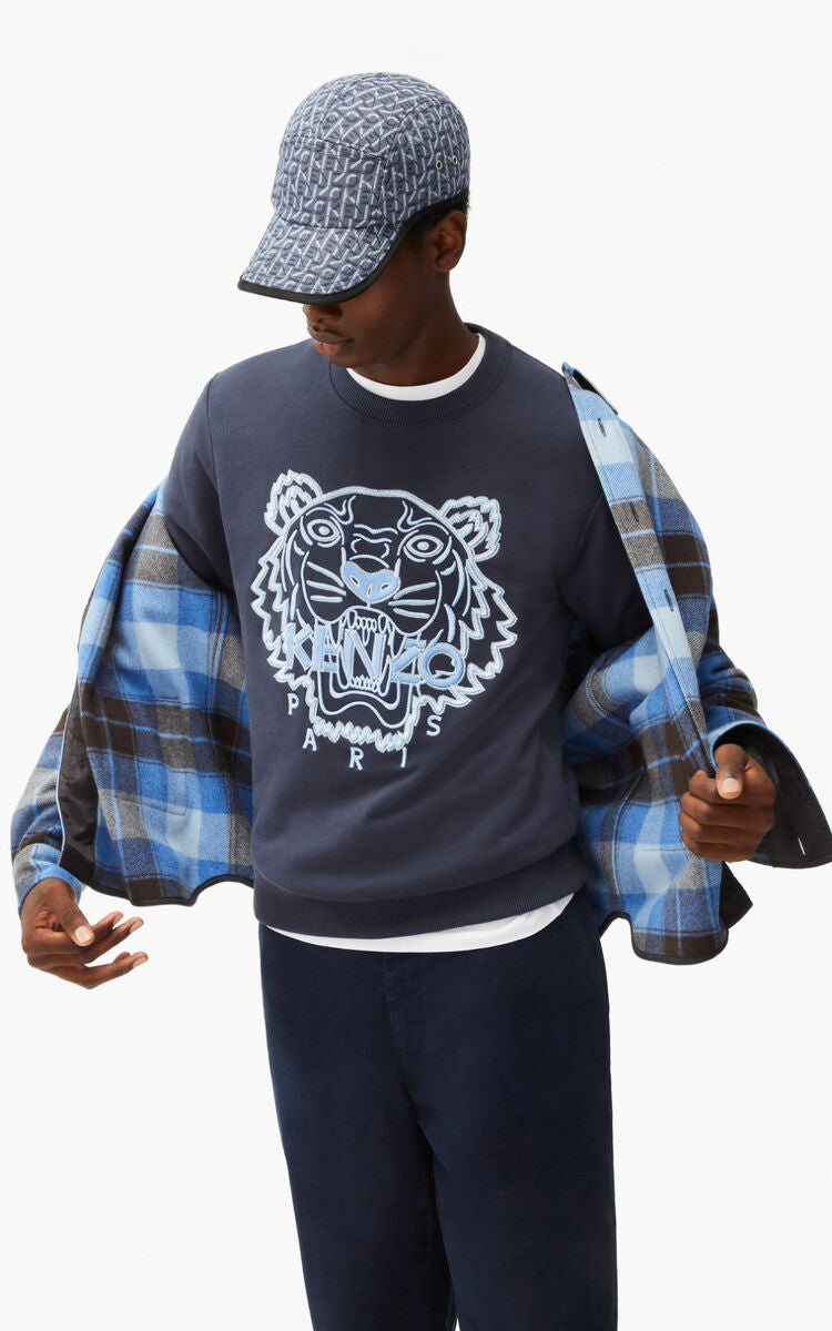 Kenzo (blue “kenzo  tiger sweater)