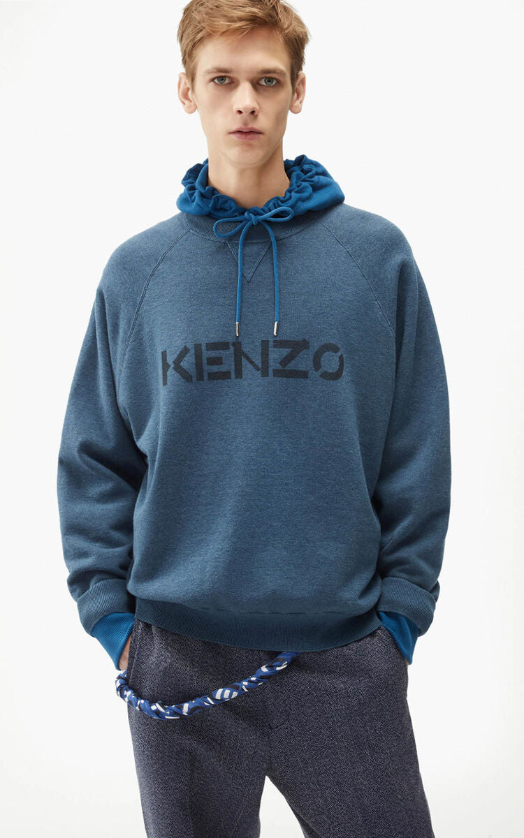 Kenzo (blue midnight “kenzo logo jumper)