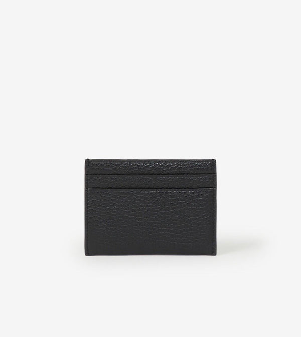 Kenzo (black Imprint grained leather cardholder)