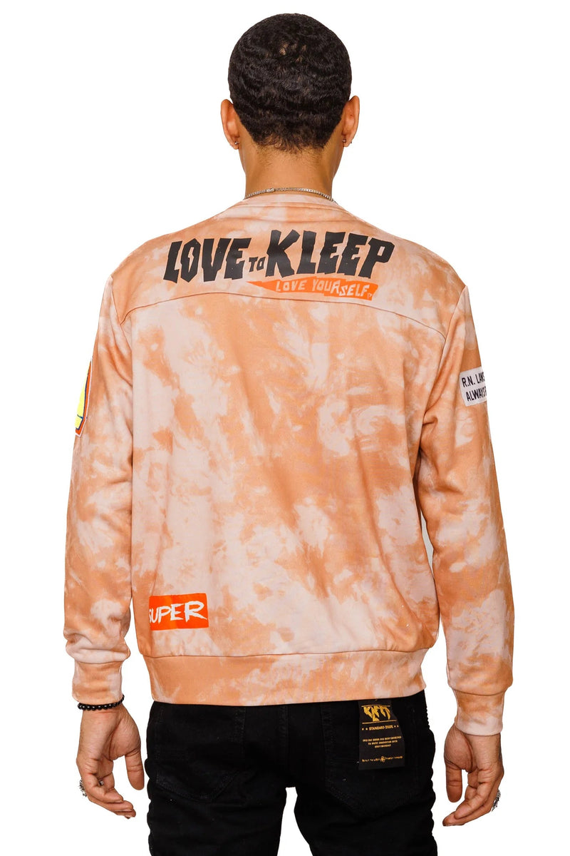 Kleep (men's premium french terry crewneck sweater) by