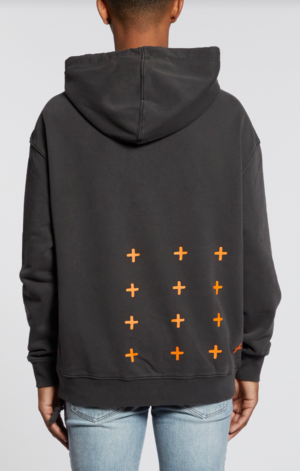 ksubi (spiral biggie faded black hoodie)