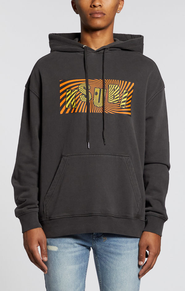 ksubi (spiral biggie faded black hoodie)