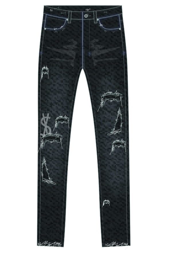 ksubi (black van winkle krush jean)