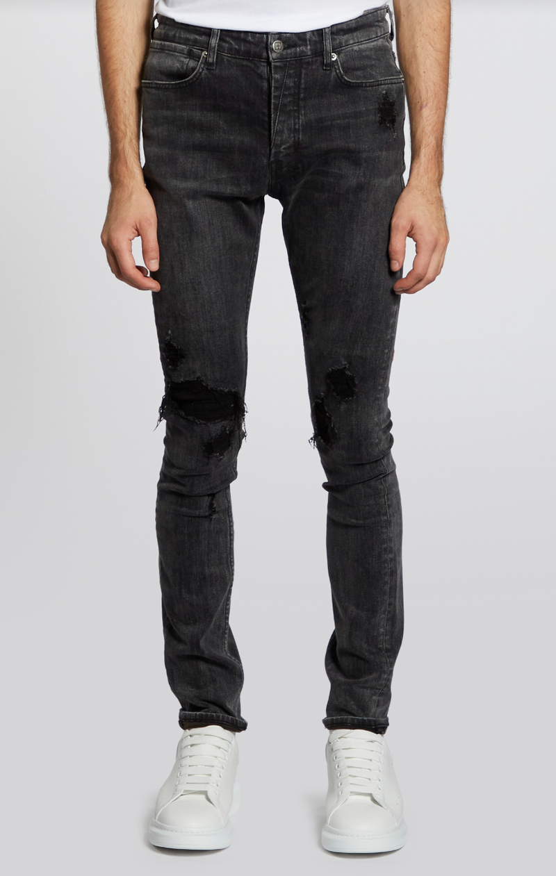 Ksubi (black van winkle spray out orange jean)