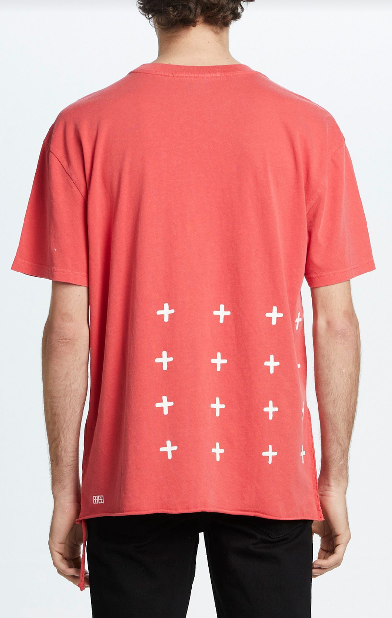 Ksubi (Red devil biggle ss chili t-shirt)