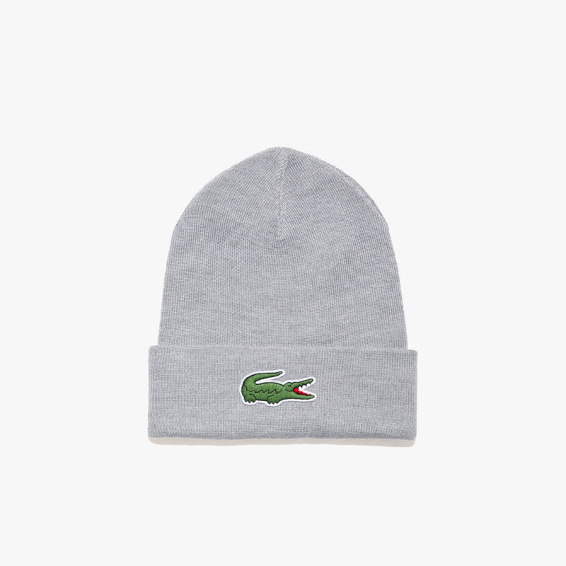 Lacoste (Men's gray beanie Blend Knit)