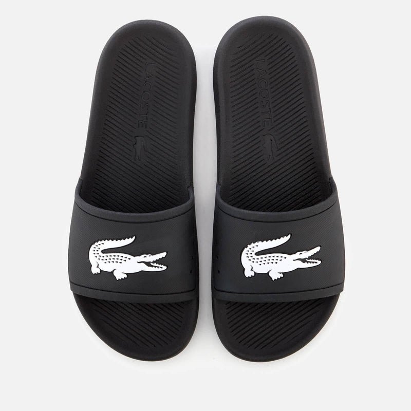 Lacoste (men’s black croc slides)